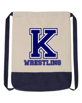 Kittatinny Wrestling Drawstring Bag Design 6