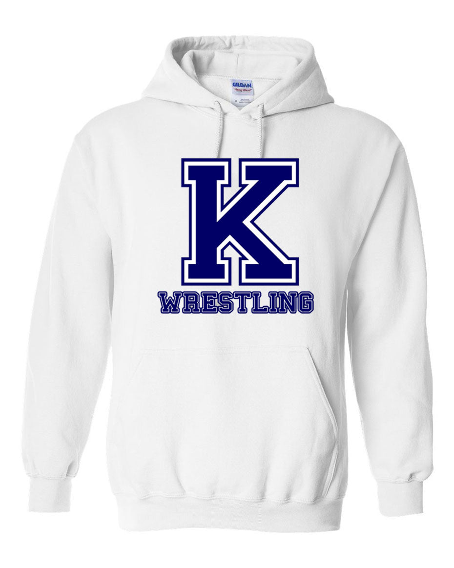 Kittatinny Wrestling Design 6 Hooded Sweatshirt
