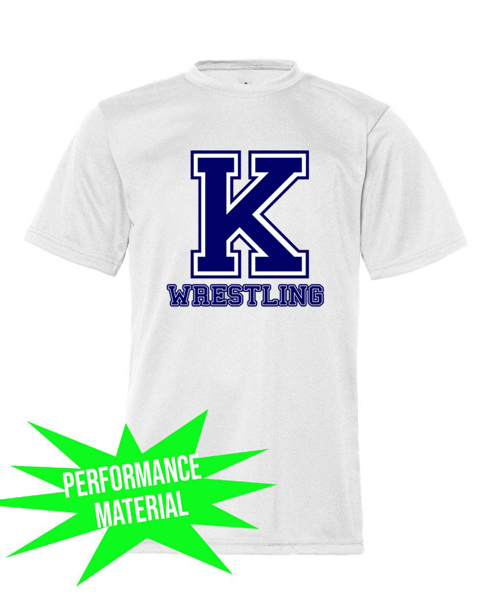 Kittatinny Wrestling Performance Material T-Shirt Design 6