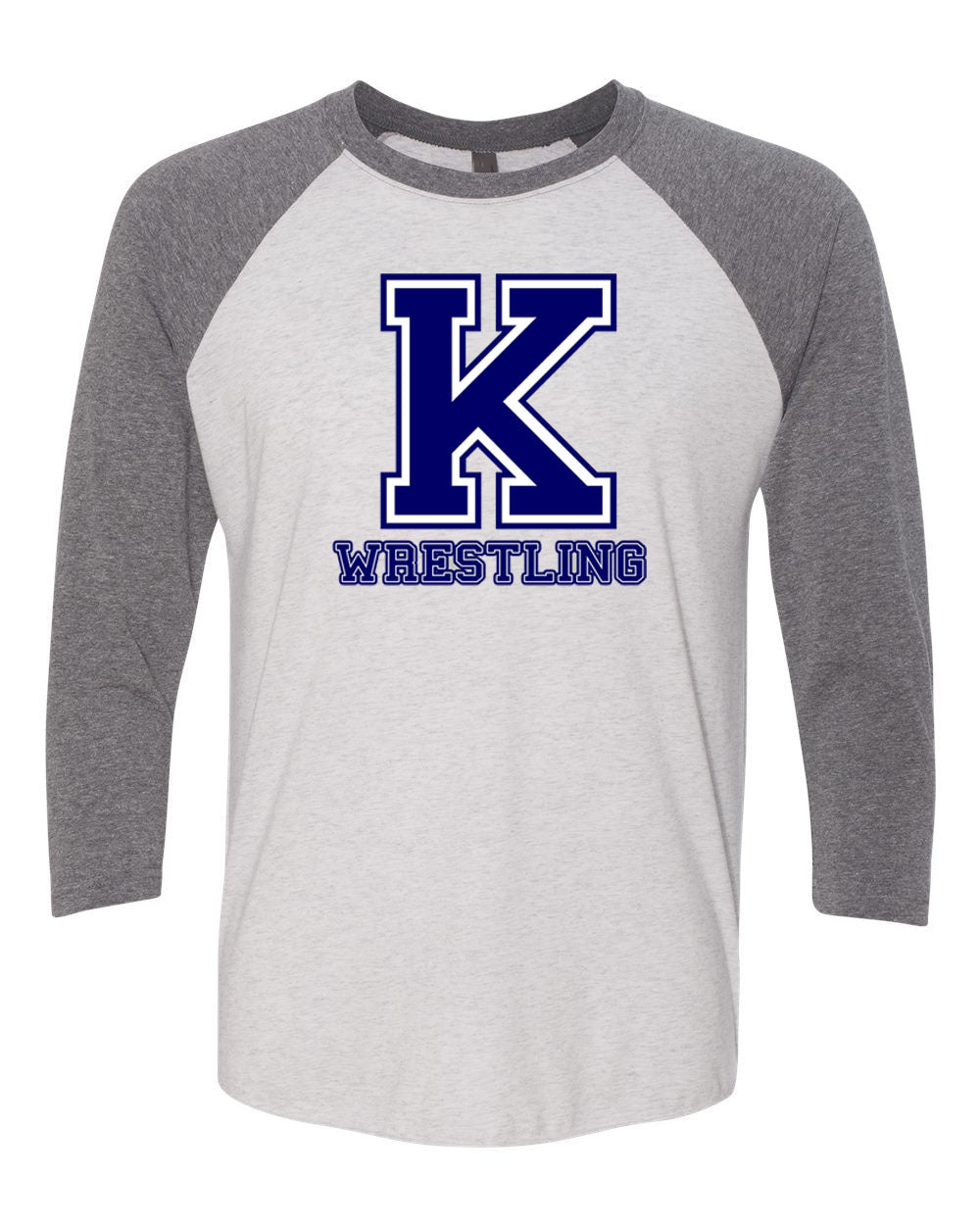 Kittatinny Wrestling Design 6 raglan shirt