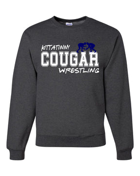 Kittatinny Wrestling Design 7 non hooded sweatshirt