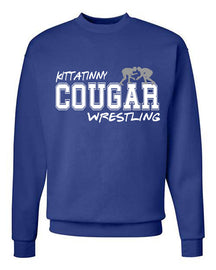 Kittatinny Wrestling Design 7 non hooded sweatshirt