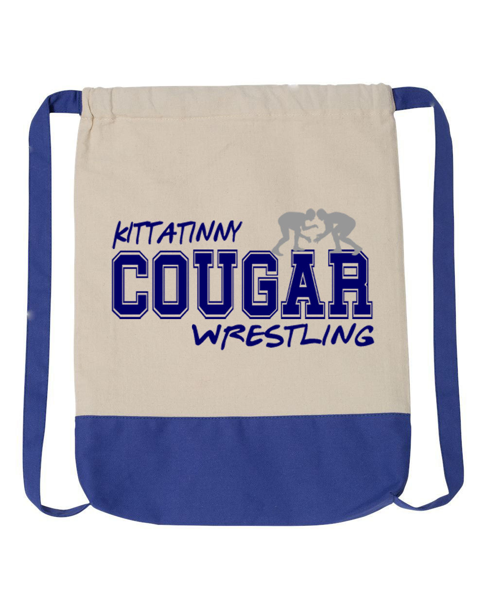 Kittatinny Wrestling Drawstring Bag Design 7