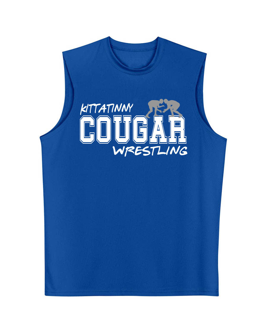 Kittatinny Wrestling Men's Performance Tank Top Design 7