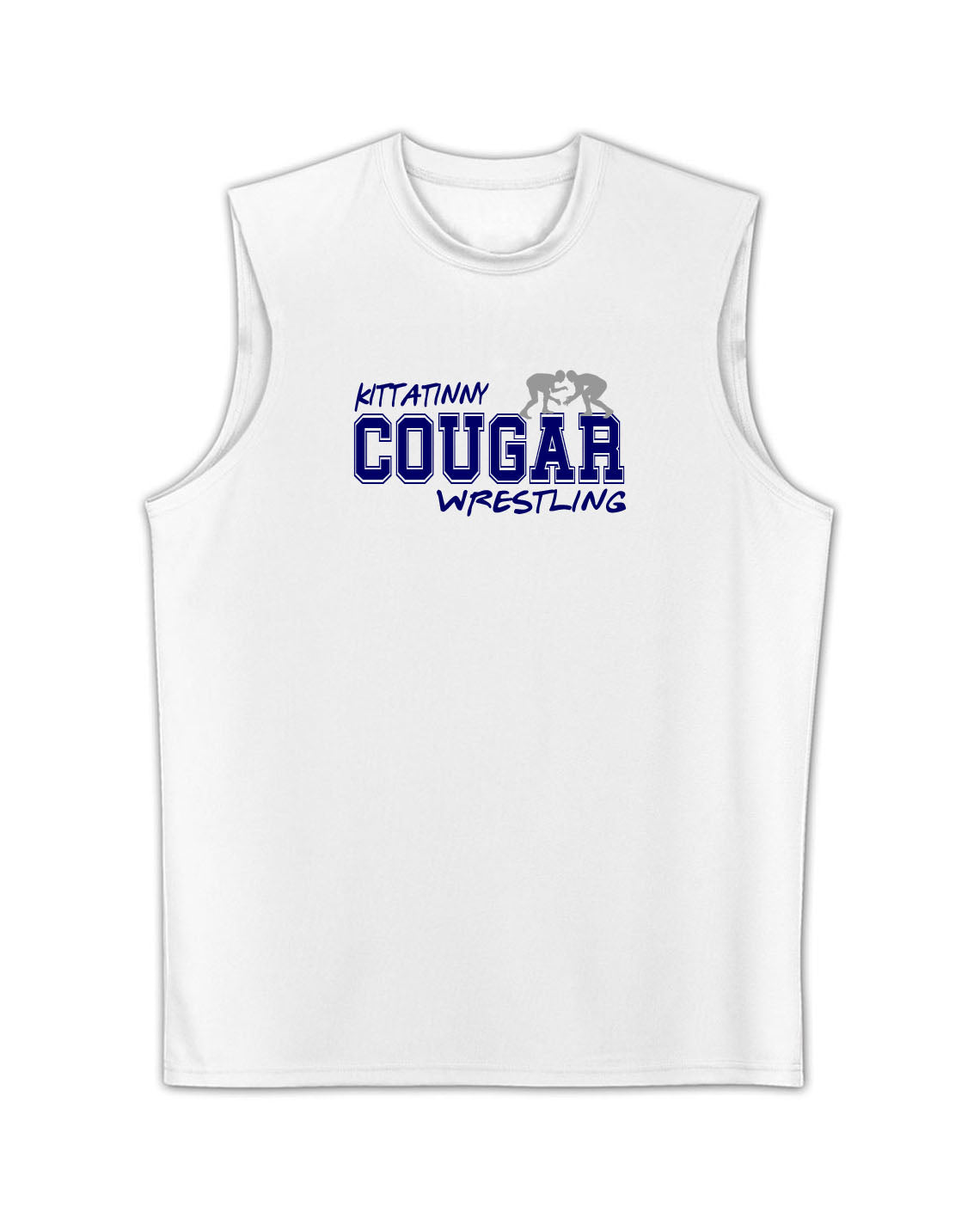 Kittatinny Wrestling Men's Performance Tank Top Design 7