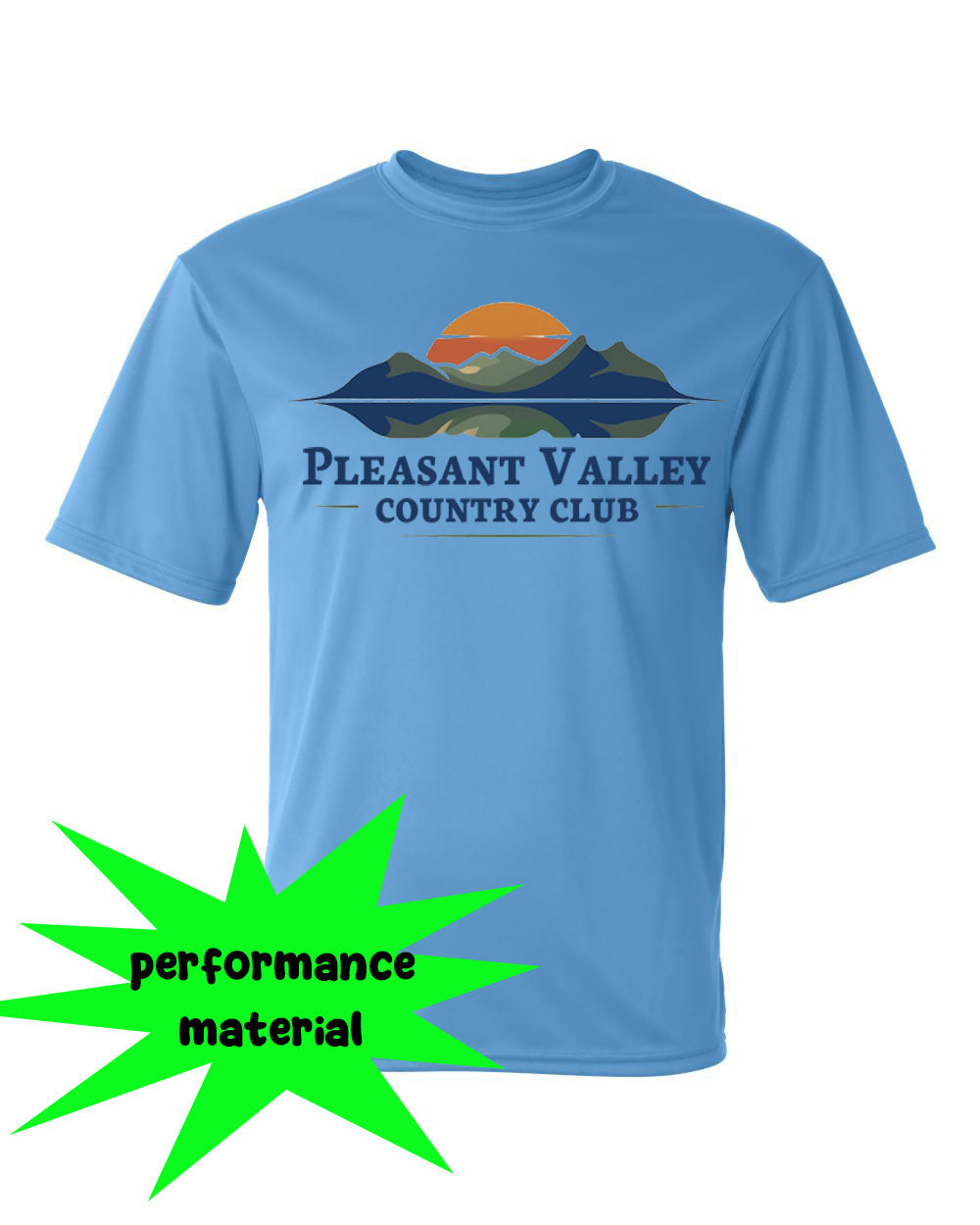 Pleasant valley Performance Material T-Shirt