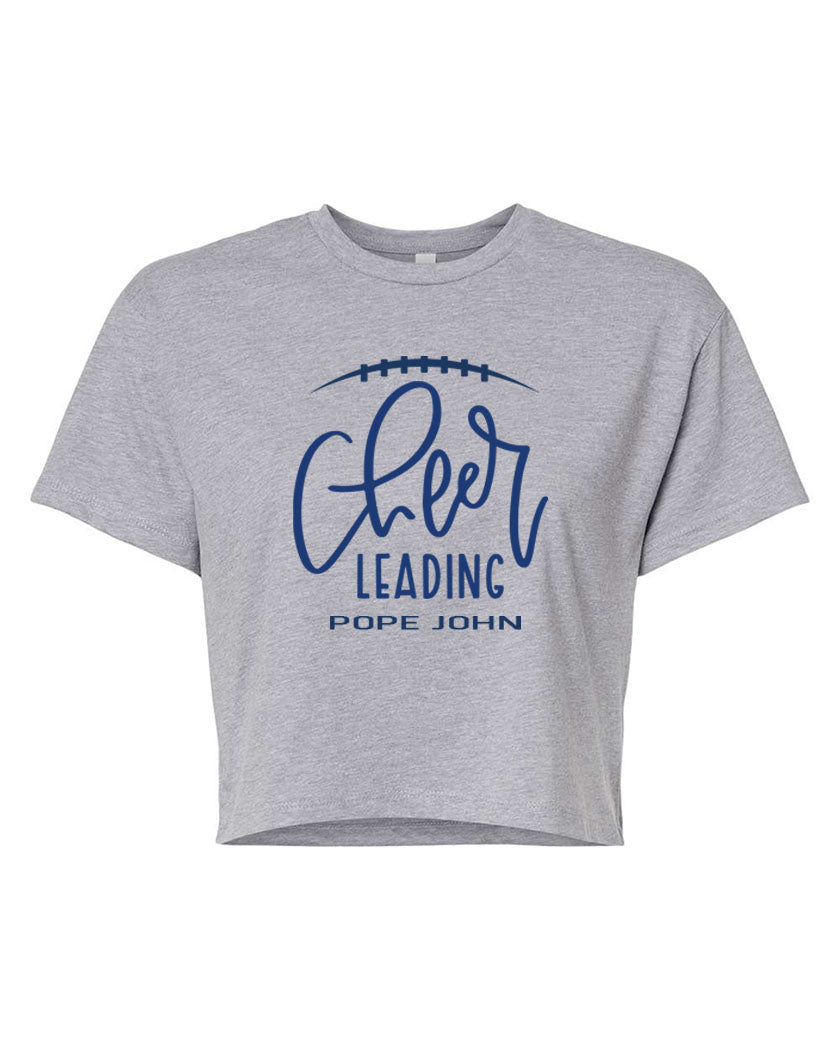 Pope John Cheer Crop Top Design 12