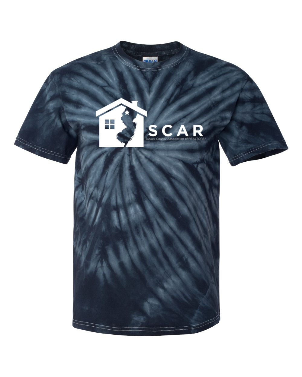 SCAR Tie Dye t-shirt Design 2