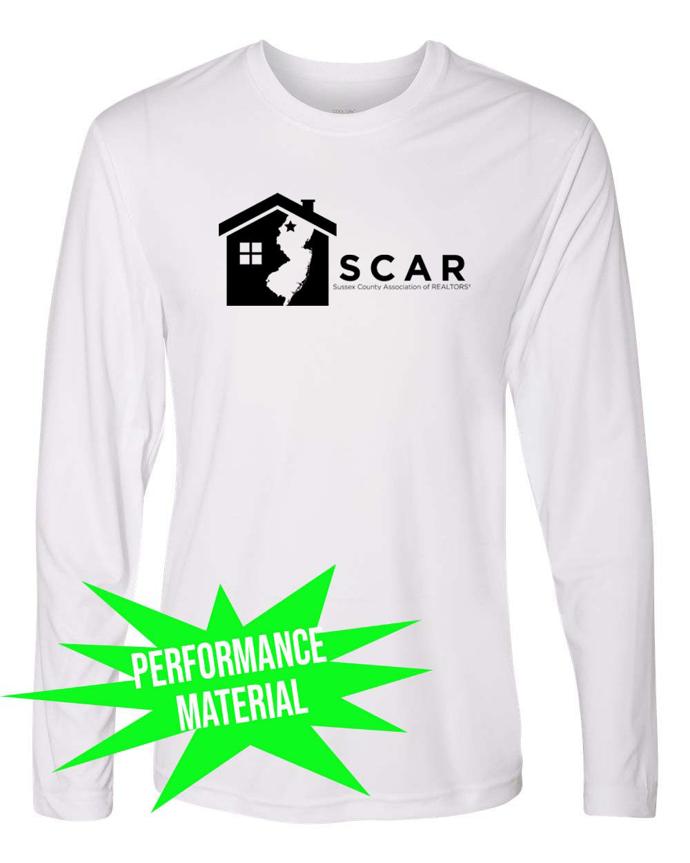 SCAR Performance Material Long Sleeve Shirt Design 2