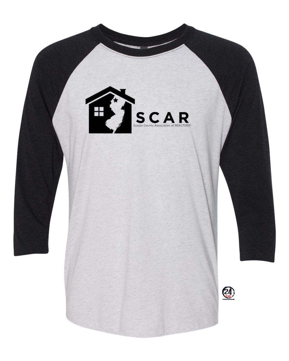 SCAR Raglan shirt Design 2