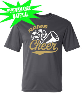 Sussex Middle Cheer Performance Material T-Shirt Design 1