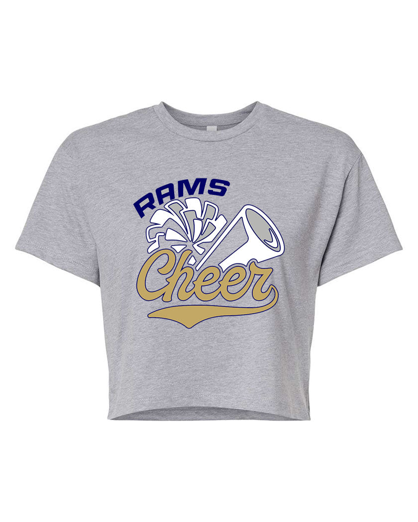 Sussex Middle Cheer Design 1 Crop Top