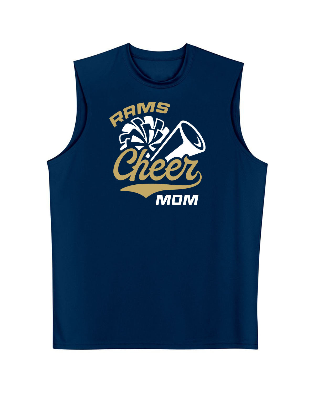 Sussex Middle Cheer Men's Performance Tank Top Design 1