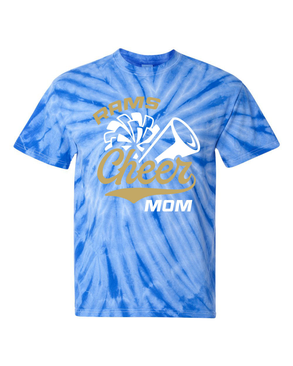 Sussex Middle Cheer Tie Dye t-shirt Design 1