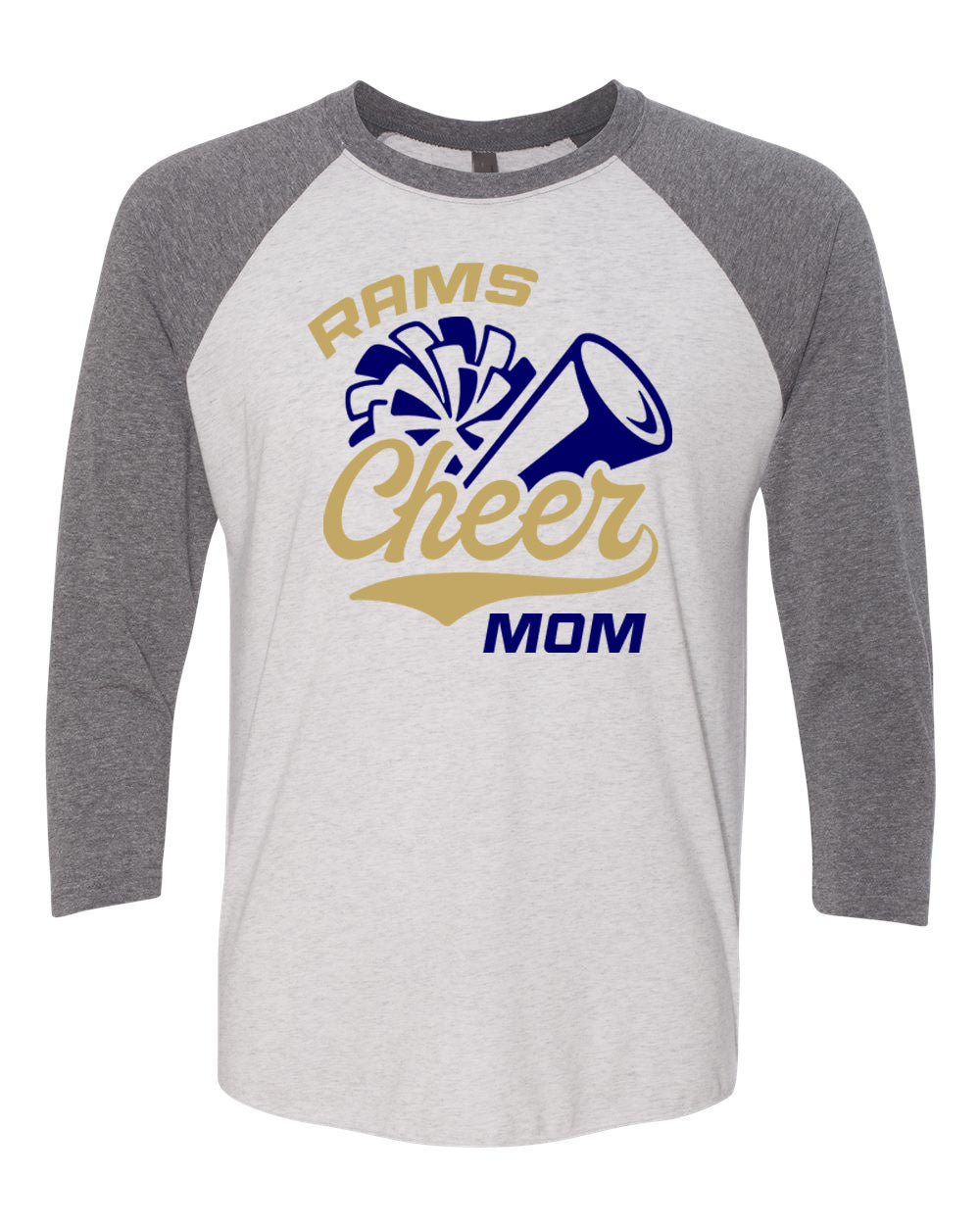 Sussex Middle Cheer Design 1 raglan shirt