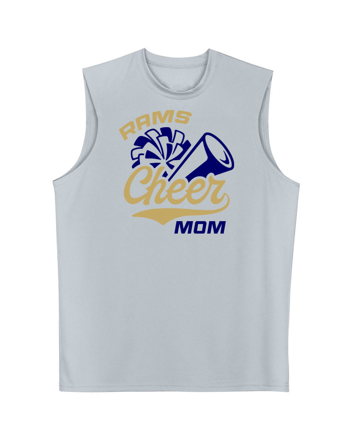 Sussex Middle Cheer Men's Performance Tank Top Design 1