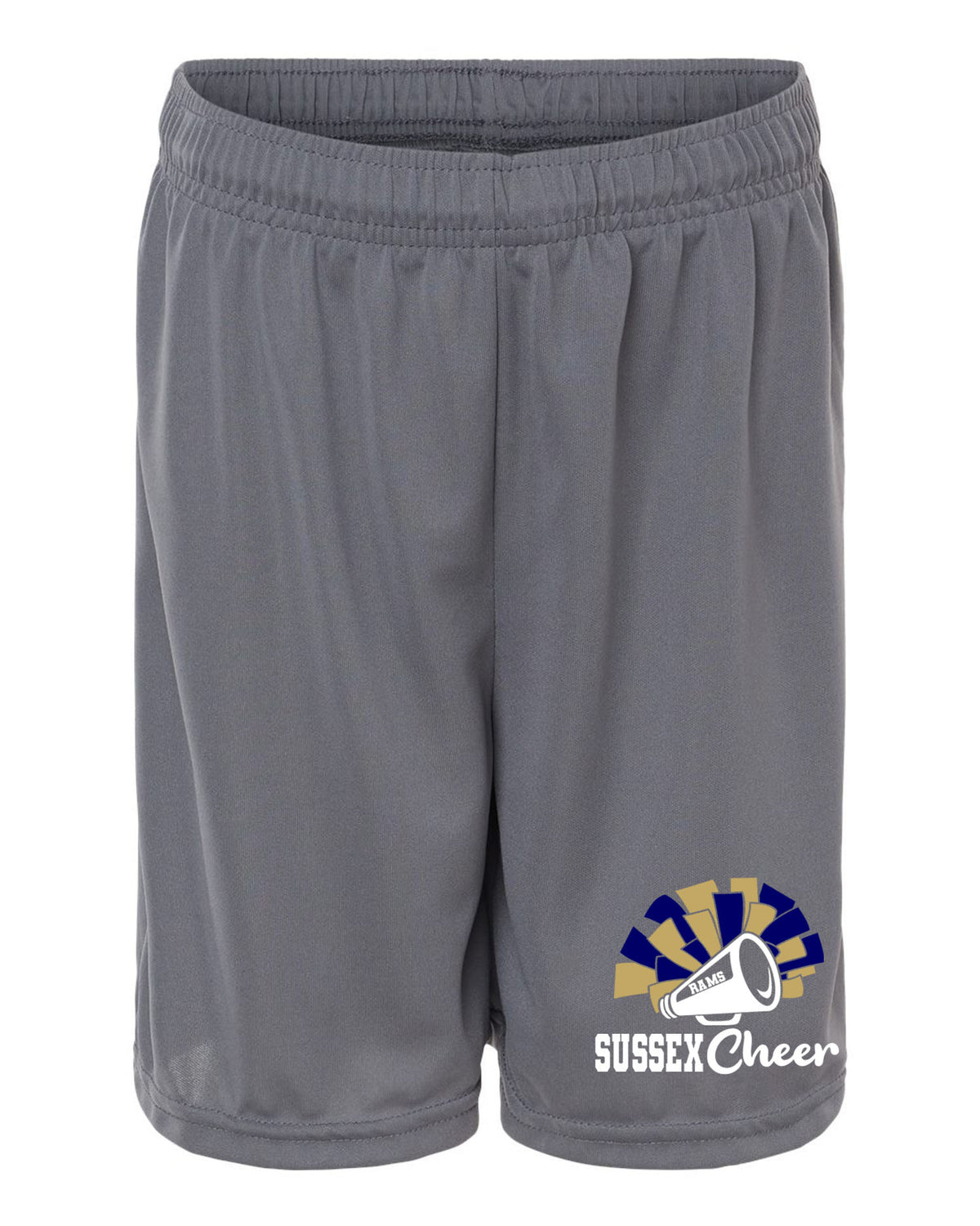 Sussex Middle Cheer Performance Shorts Design 2