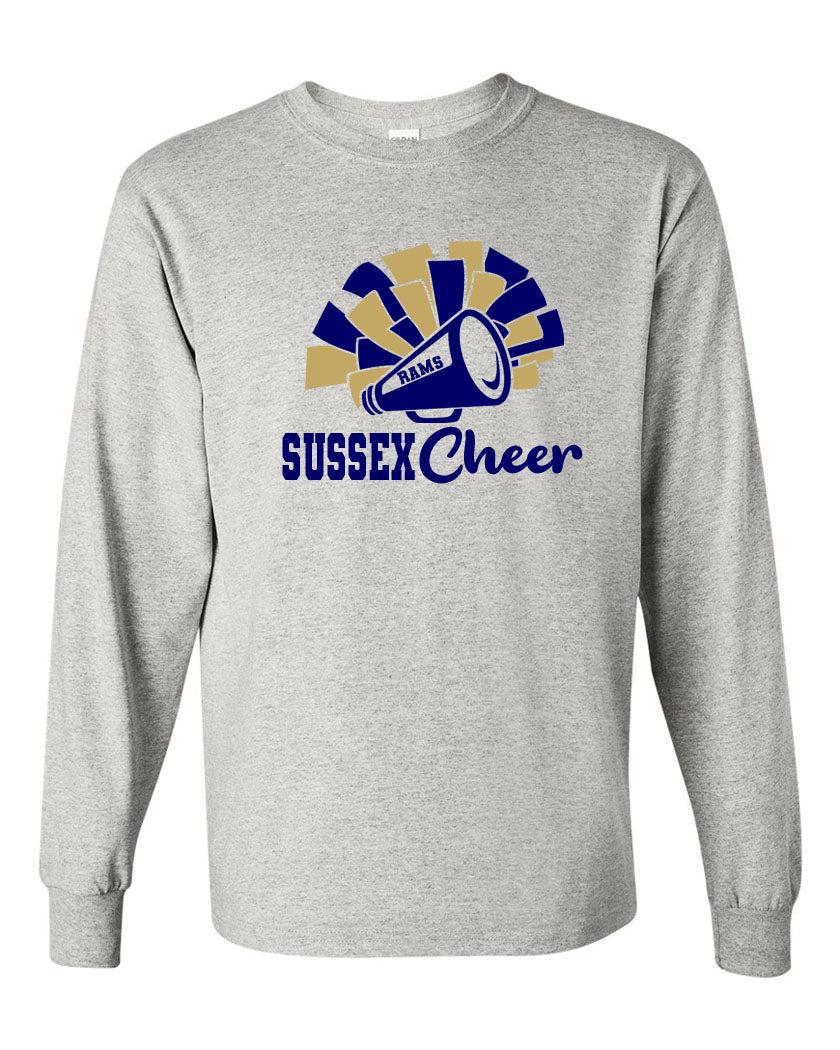 Sussex Middle Cheer Design 2 Long Sleeve Shirt