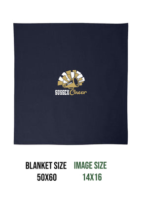 Sussex Middle Cheer Design 2 Blanket