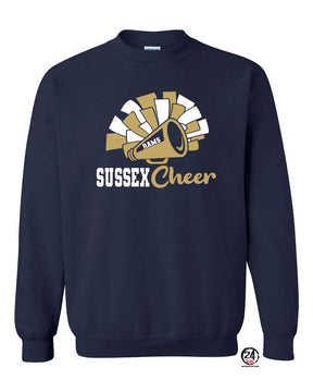 Sussex Middle Cheer Design 2 non hooded sweatshirt
