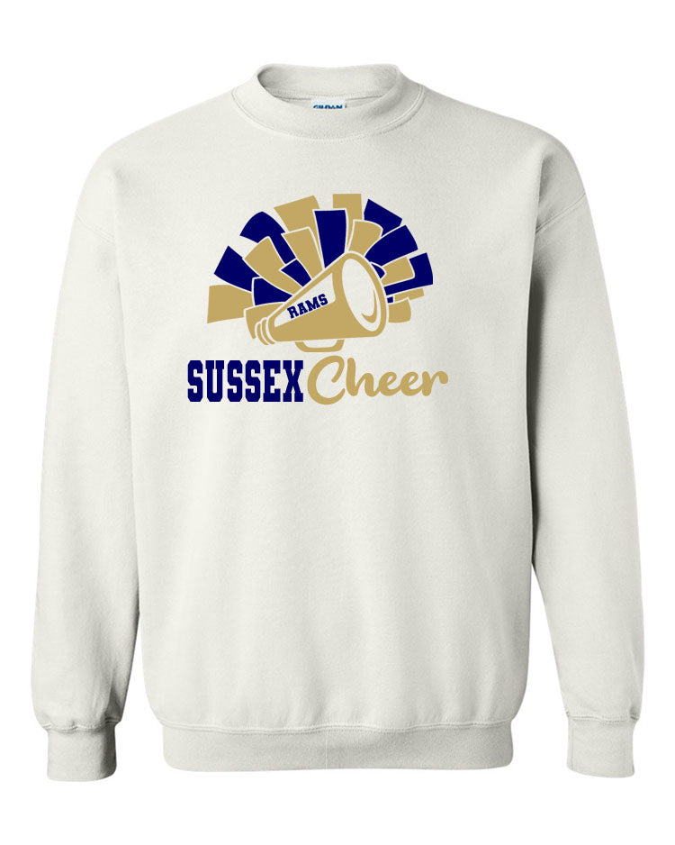 Sussex Middle Cheer Design 2 non hooded sweatshirt