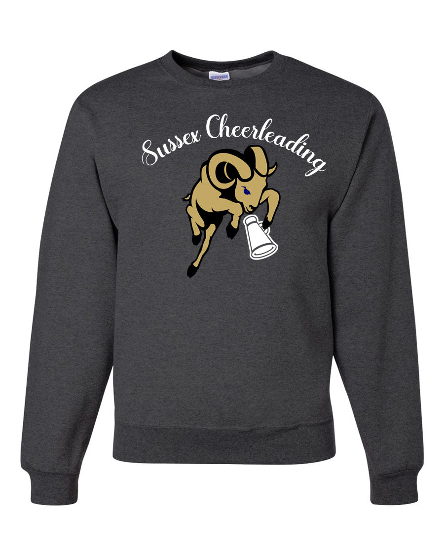 Sussex Middle Cheer Design 3 non hooded sweatshirt