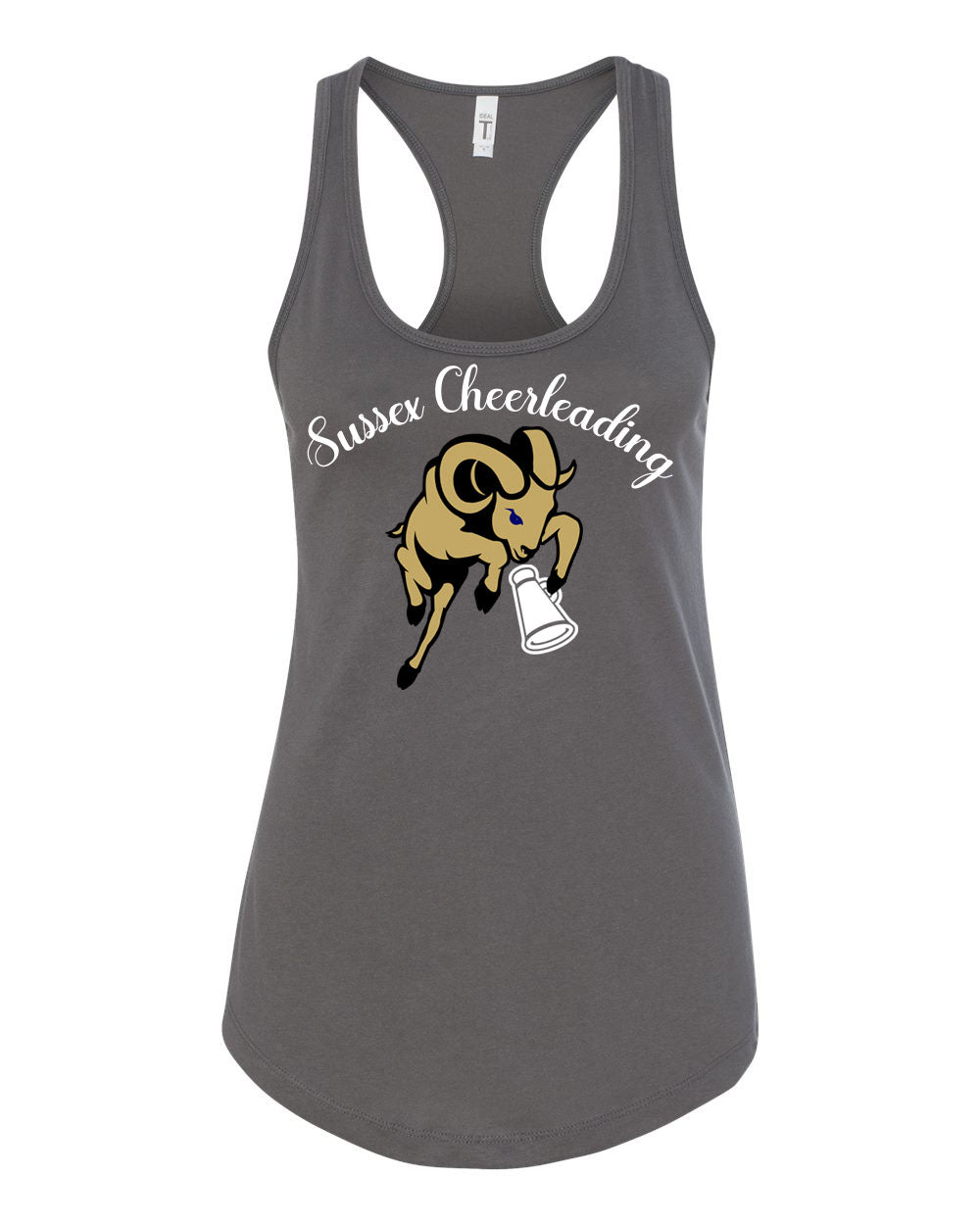 Sussex Middle Cheer Design 3 Tank Top