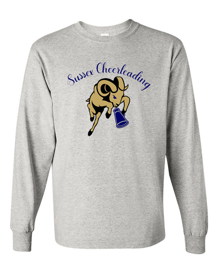 Sussex Middle Cheer Design 3 Long Sleeve Shirt