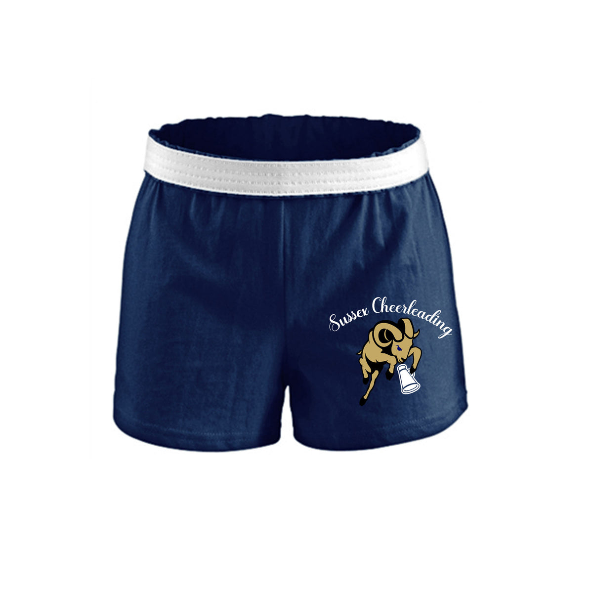 Sussex Middle Cheer girls Shorts Design 3