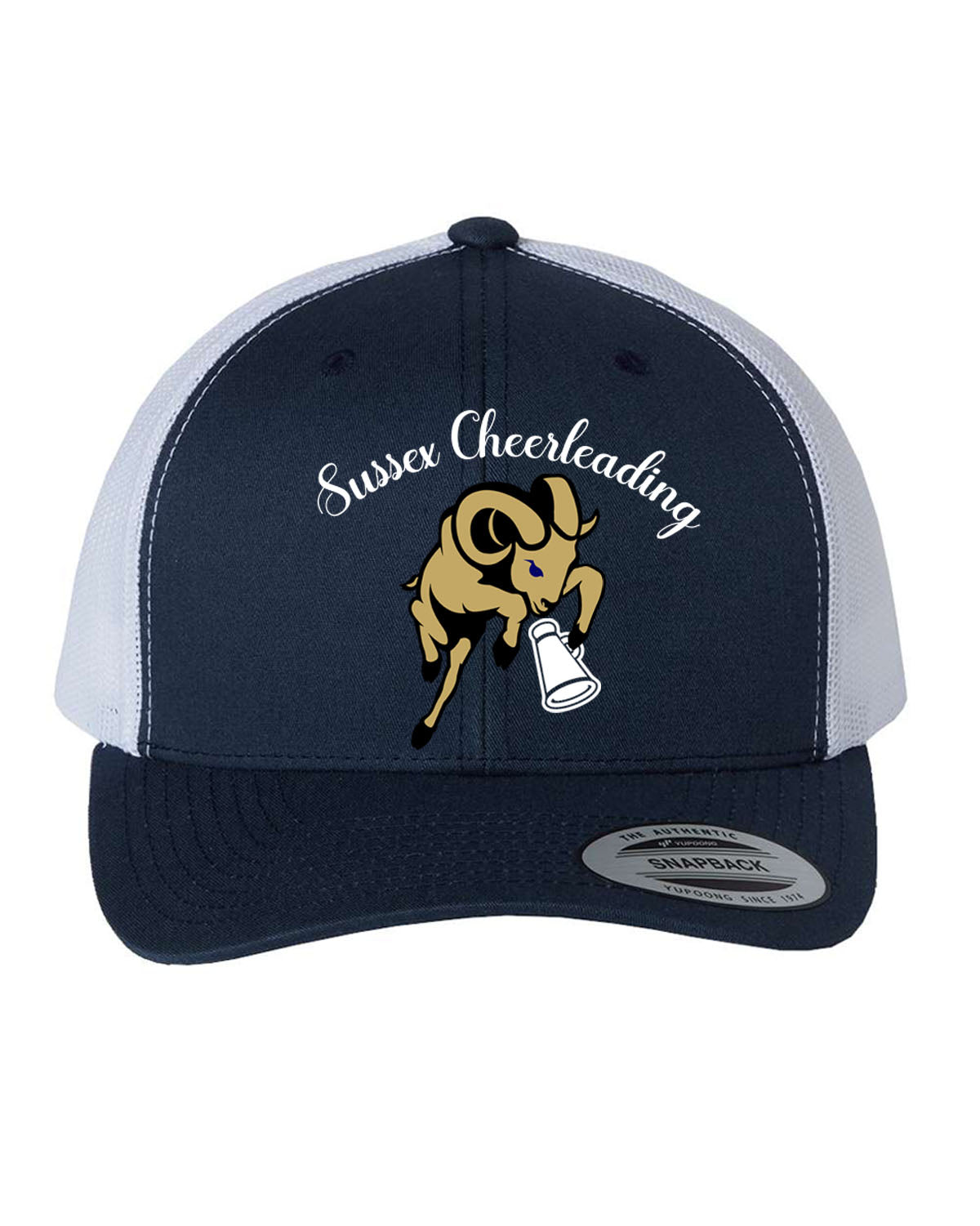 Sussex Middle Cheer Design 3 Trucker Hat
