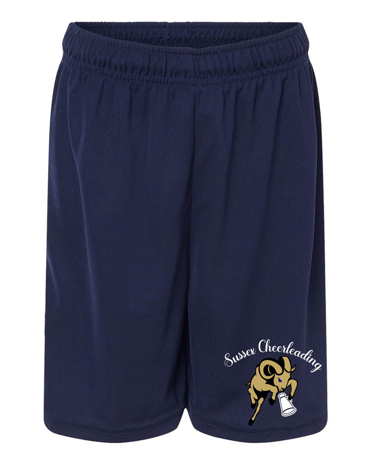 Sussex Middle Cheer Performance Shorts Design 3