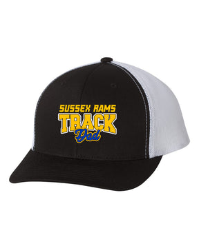 Sussex Rams Track Trucker Hat Design 1