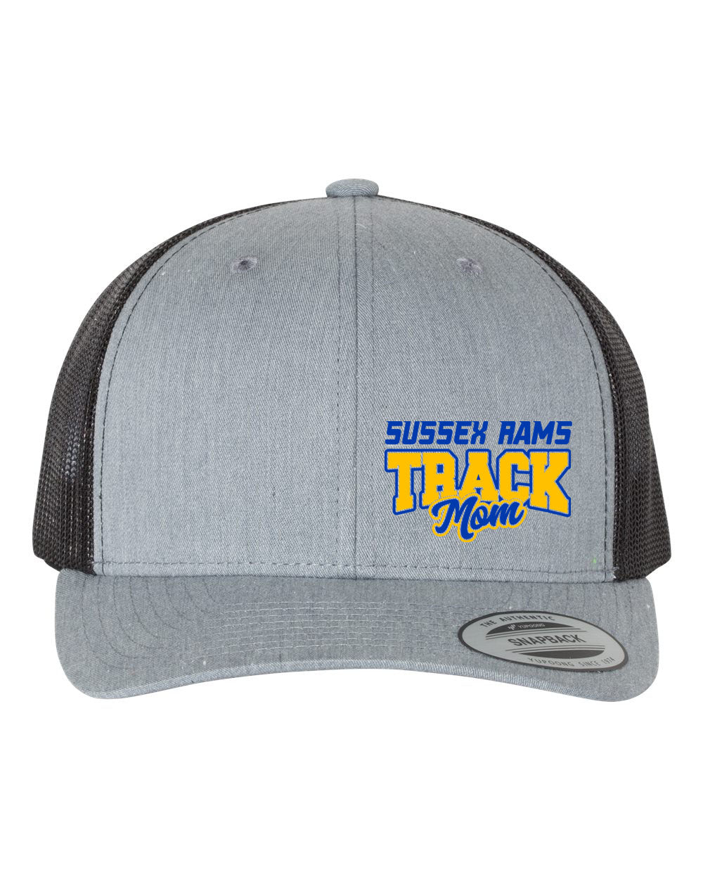 Sussex Rams Track Trucker Hat Design 1