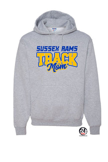 Sussex Rams Track Hooded Sweatshirt Design 1