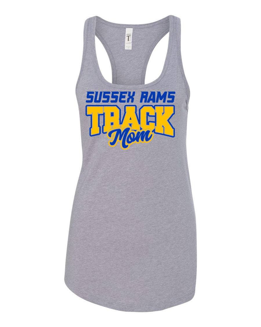 Sussex Rams Track Tank Top Design 1