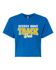 Sussex Rams Track Crop Top Design 1