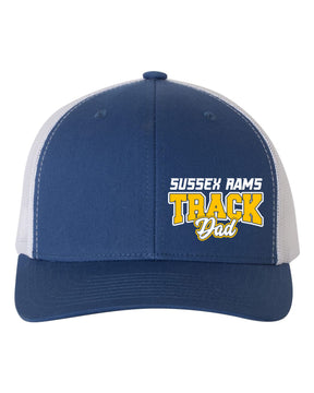 Sussex Rams Track Trucker Hat Design 1