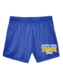 Sussex Rams Track Ladies Performance Shorts Design 1