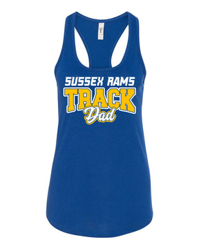 Sussex Rams Track Tank Top Design 1