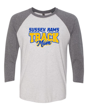 Sussex Rams Track raglan shirt Design 1