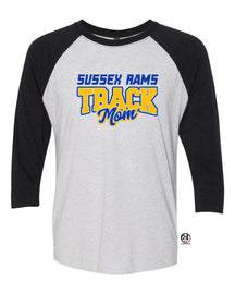 Sussex Rams Track raglan shirt Design 1