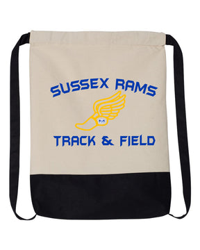 Sussex Rams Track Drawstring Bag Design 2