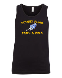 Sussex Rams Track Muscle Tank Top Design 2