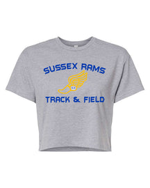 Sussex Rams Track Crop Top Design 2