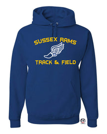 Sussex Rams Track Hooded Sweatshirt Design 2