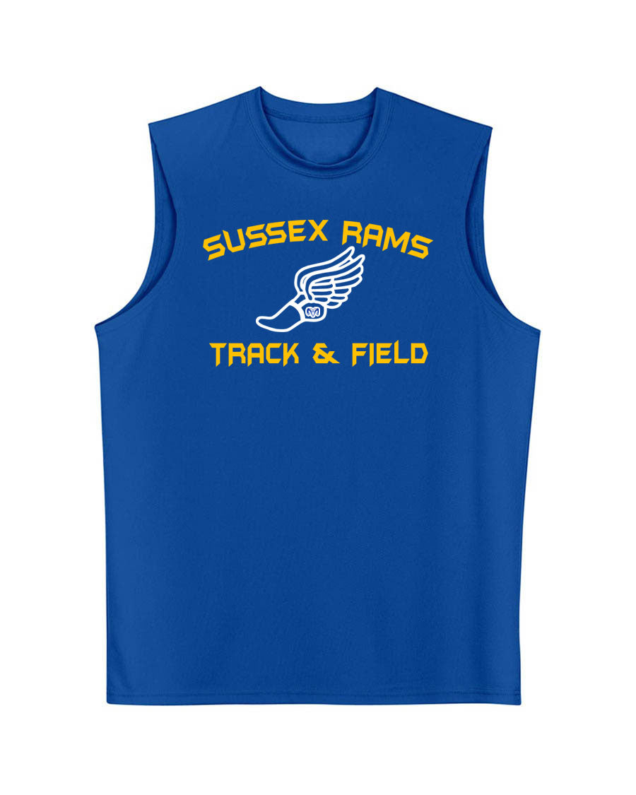 Sussex Rams Track Men's Performance Tank Top Design 2