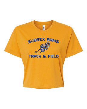 Sussex Rams Track Crop Top Design 2