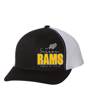 Sussex Rams Track Trucker Hat Design 4