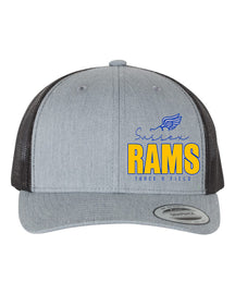 Sussex Rams Track Trucker Hat Design 4