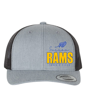 Sussex Rams Track Trucker Hat Design 4